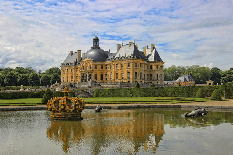 Exquisite chateau of Vaux-le-Vicomte, Ile de France