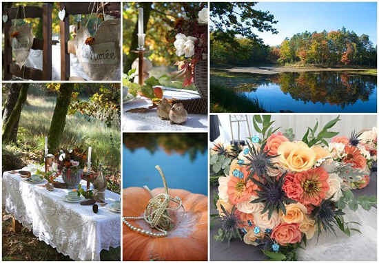 french wedding style for autumn